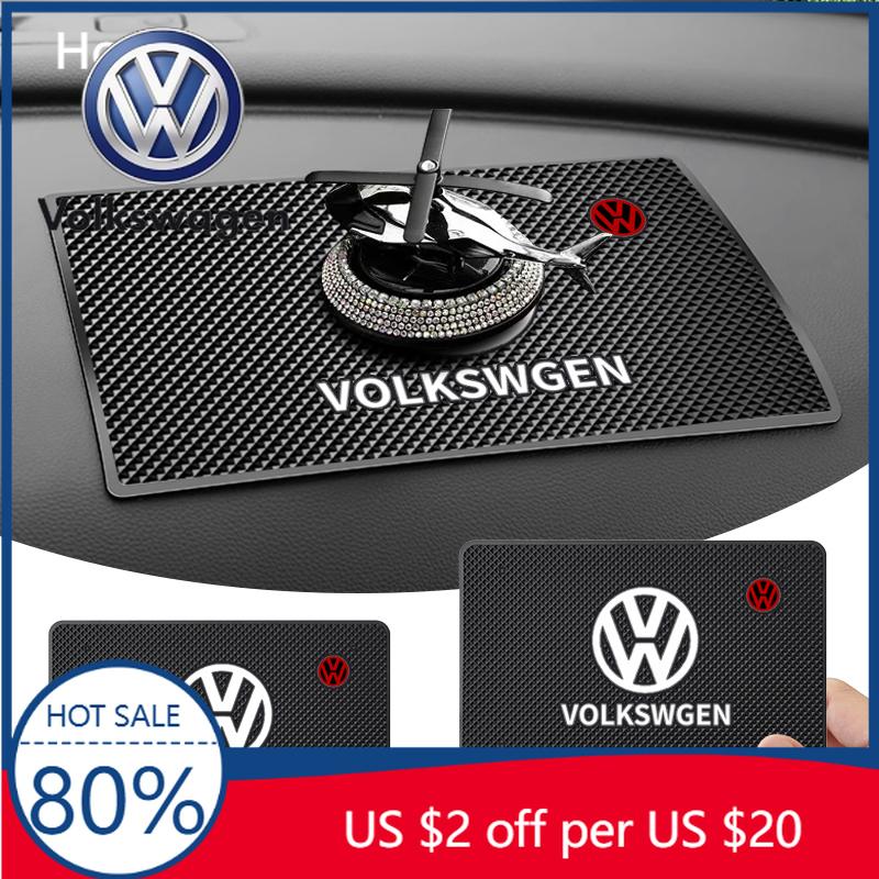 Para VW Volkswagen Jetta MK5 Golf Car Anti-Derrapante Painel de Instrumentos Suporte de Telefone Tapetes Adesivos Acessórios Para Volkswagen VW Touran Beet