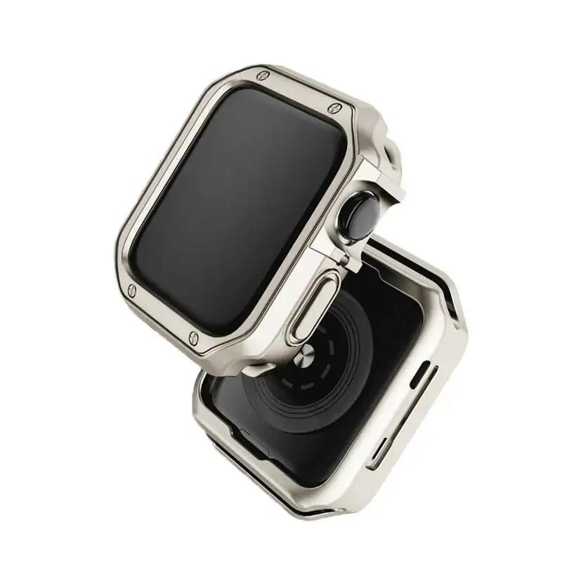 Dropshipping Protective TPU Cover Case for Iwatch Series 9 8 7 6 5 SE Ultra Screen Protector for Apple Watch Case 49mm 45mm 44mm