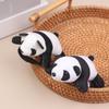 Cute Panda Plush Car Decoration Soft Stuffed Animal Handlebar Ornament For Bike Motorcycle Electric Vehicles Decoration