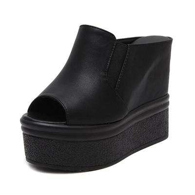 Wedge Slippers Women Summer Fashion Shoes Ladies Platform Heightening Sandals Woman Morden Party Flip Flops