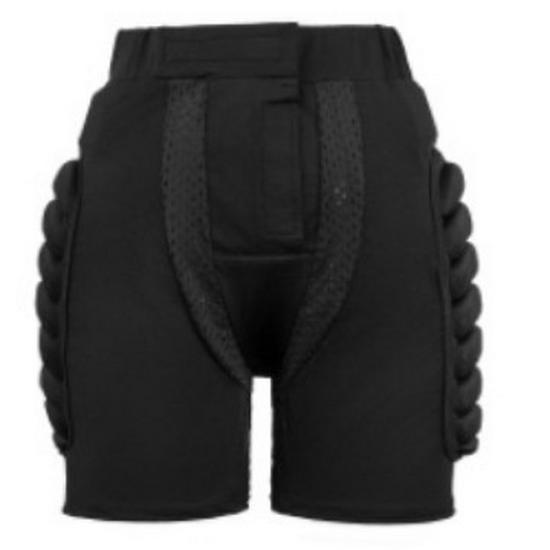 

Padded Ski & Skate Protection Pants with Knee and Elbow Pads - Shock Absorbing and Anti-Collision Gear for Outdoor Activities Extra Small (XS)