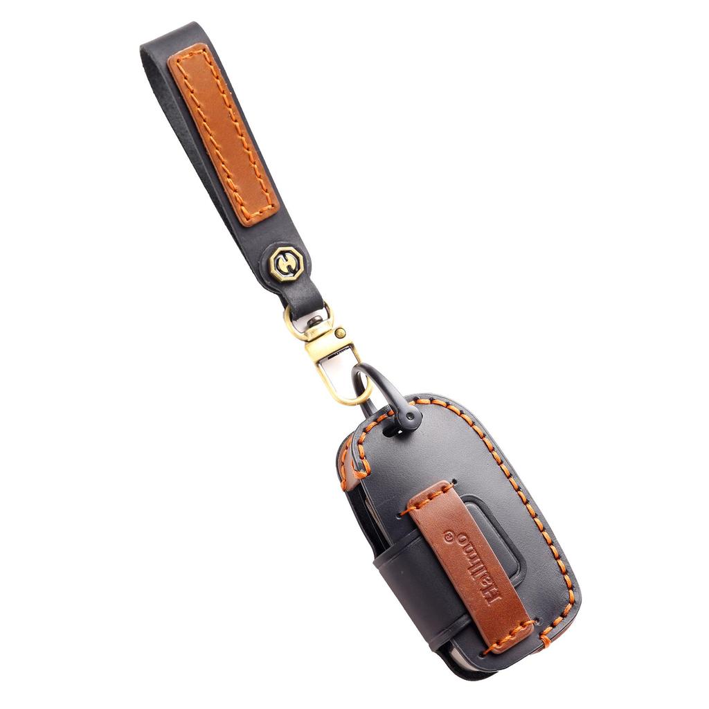 Volkswagen Key Cover: Leather Folding Case for Tiguan, Lavida, Sagitar, Bora (2017)