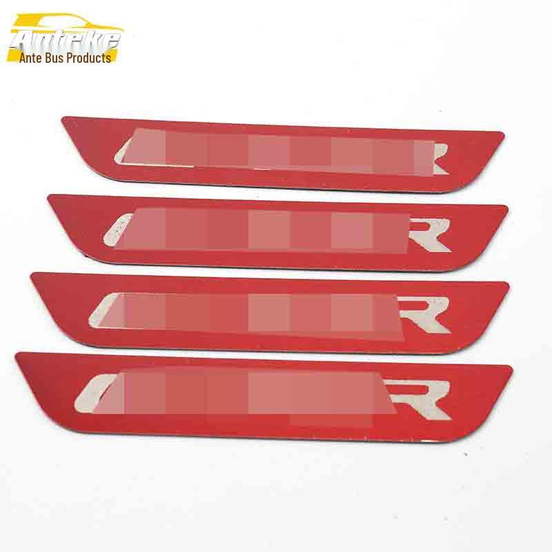 18 CHR Car Door Anti-Kick Pad & Armrest Box Decorative Panel Stickers