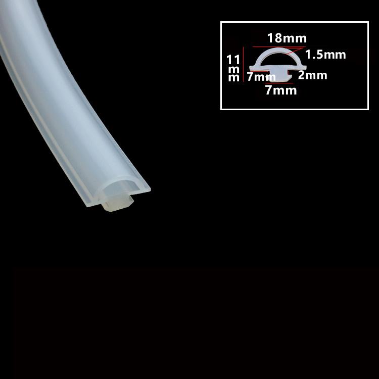 

T Shape Silicone Sealing Strip Rubber Weatherstrip T-type Ditch Cover Decorative Kitchen Slit Strip Waterproof Heat Resistant 1 Meter