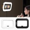 Portable Handheld Ring Light - Rechargeable Selfie & Live Streaming Light, Desktop Photography Light for Mobile