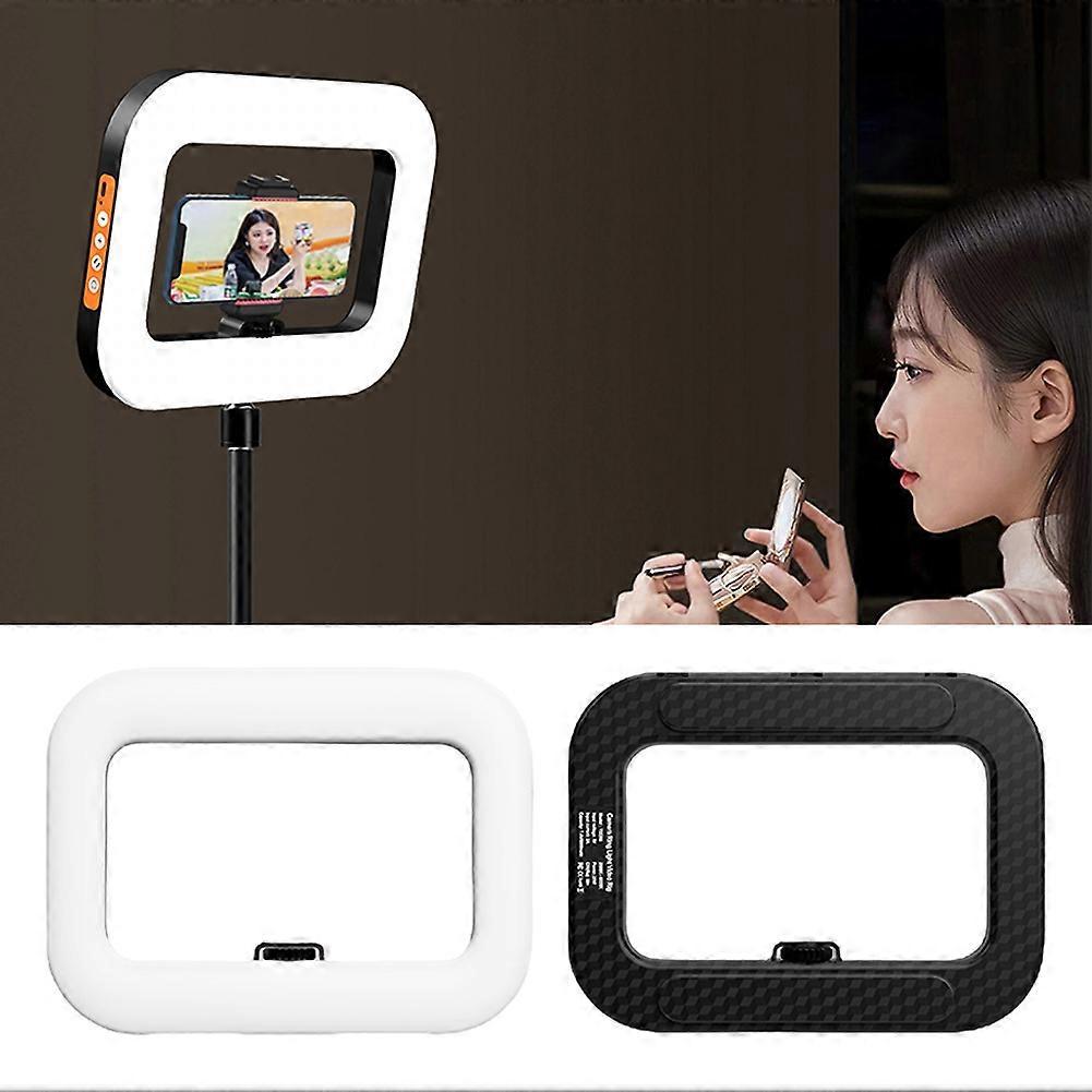 Portable Handheld Ring Light - Rechargeable Selfie & Live Streaming Light, Desktop Photography Light for Mobile