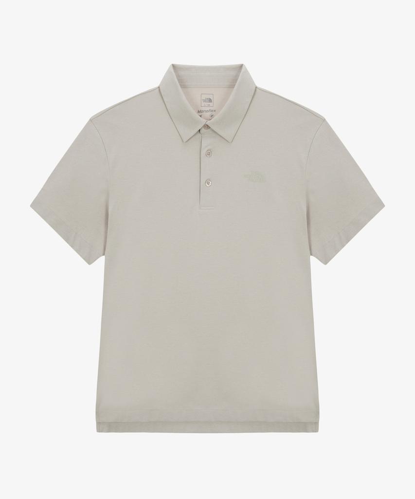 Noseupeiseu Nt7Ps08B Men'S All-Day Short Sleeve Polo Beige