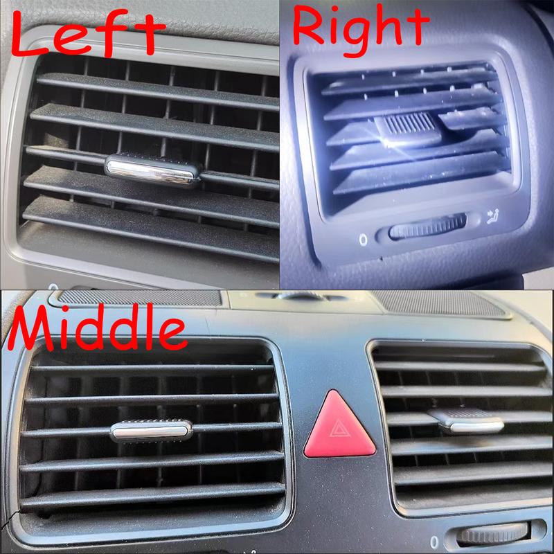 1/4PCS Air Outlet Vent Grill Adjustment Slide Clip Pick For VW Golf 5 GTI Jetta A5 MK5 GLI Rabbit Sagitar 2006 2007 2008 2009