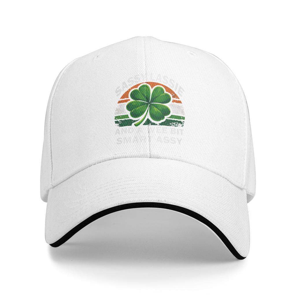 St Patricks Day Sassy Lassie Baseball Cap Men Adult Custom DIY Hip Hop Hats Summer y2k Cool Tennis Skate Breathable Snapback Cap