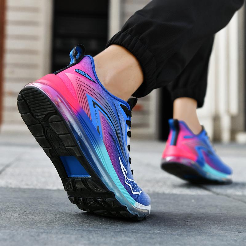 Running Shoes Men Lightweight Anti-slip Mesh Casual Sneakers Men Comfortable Soft Flat Breathable Bottom Sports Shoes Men