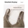 Plus Size Beauty Back Lift Up Bra, Seamless Wireless Push Up Side Support Hook Closure Bra