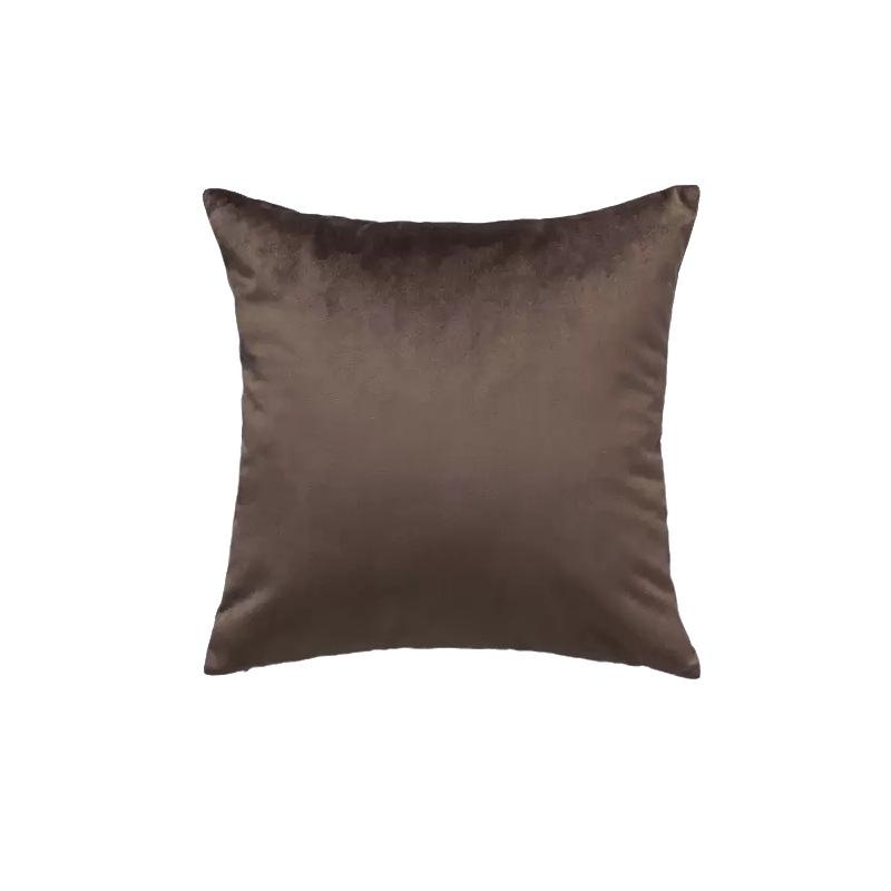 

Бархатная однотонная декоративная подушка - Скандинавский диван, Гостиная, Поясничная поддержка для офиса, Прикроватная подушка для спины 30x50 cm