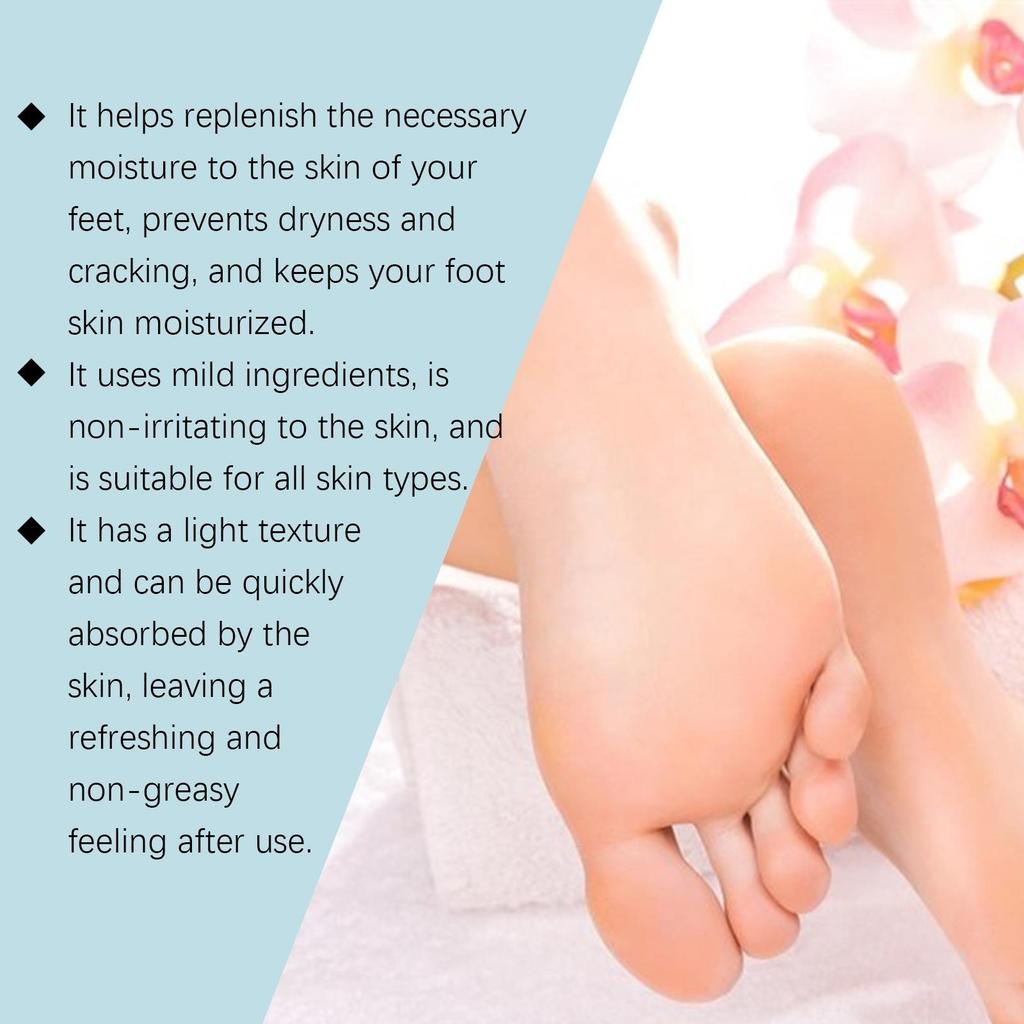 Jaysuing Foot Moisturizing Stick Hydrates and moisturizes Relieves dryness For use on feet 30g