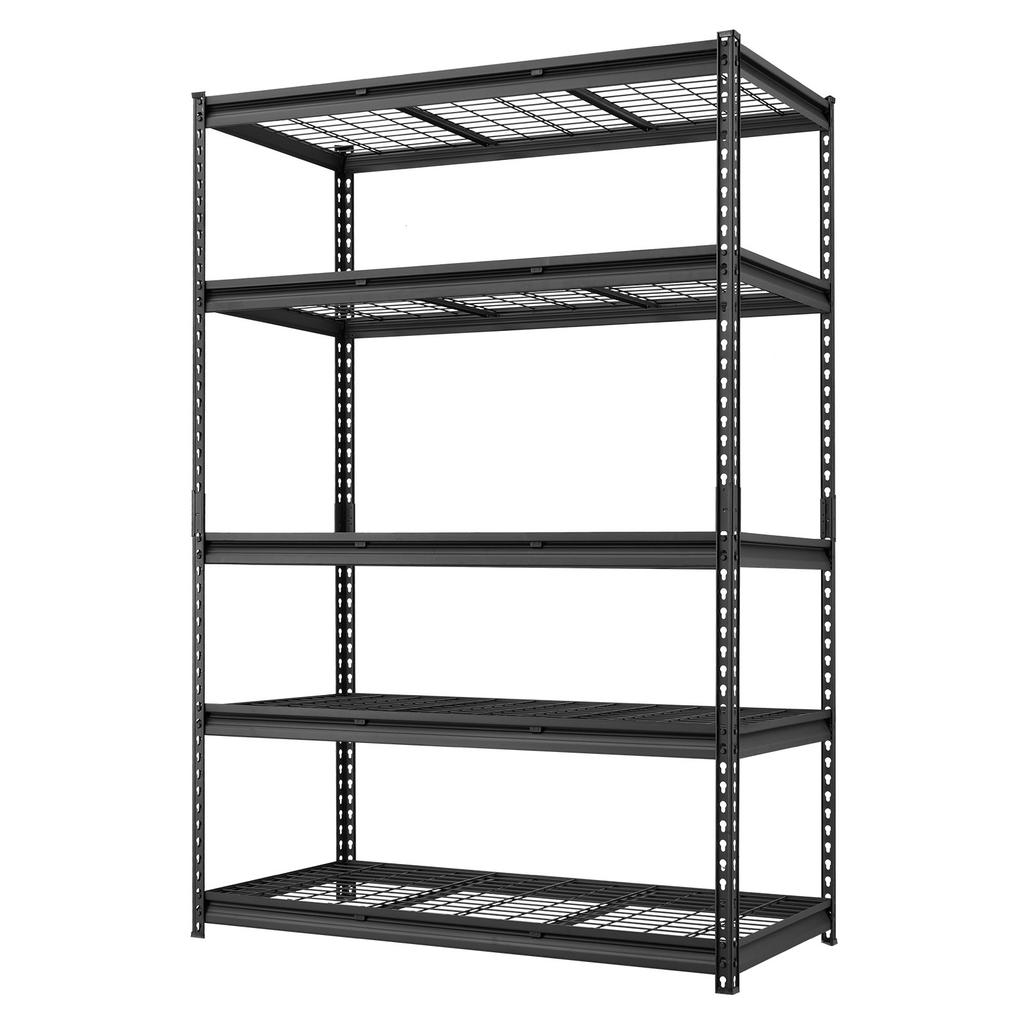 VEVOR Storage Shelves, 5-Tier 1361 kg Garage Shelving 122 x 61 x 181.3 cm, for Garage, Basement, Warehouse, Kitchen