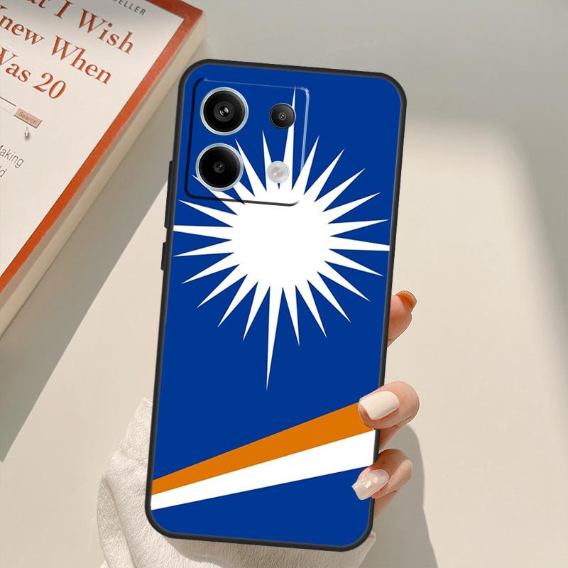 

Marshall Islands Flag Funda For Xiaomi Redmi Note 14 10 11 12 13 15 Pro Plus Case For Redmi 15 14C 10C 12C 13C 15C Redmi Note 11