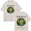 Vintage Washed Tshirt Jesse Welles Under The Powerlines Tour  Print Tshirt Unisex Aesthetic Trendy Casual Cotton Tshirts