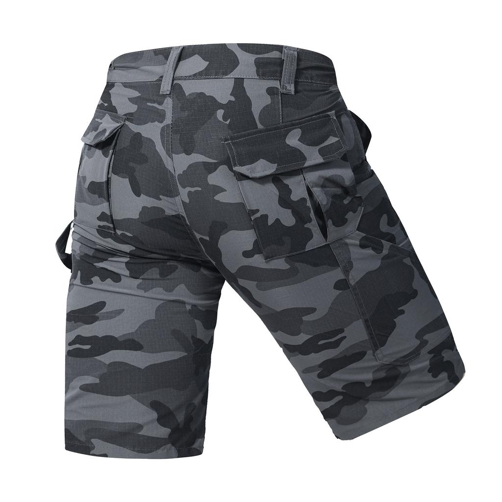 Herren Tarn Cargo-Shorts mit mehreren Taschen Entspannte Passform Outdoor-Shorts für den täglichen Gebrauch Wandern Arbeit