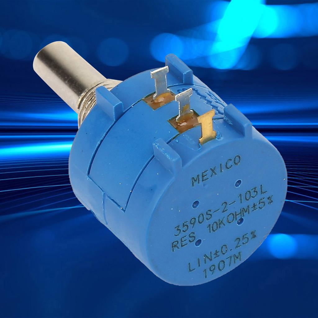 2W High Accuracy Multiple Circles Wirewound Potentiometer 3590S2103L 10k Ohm