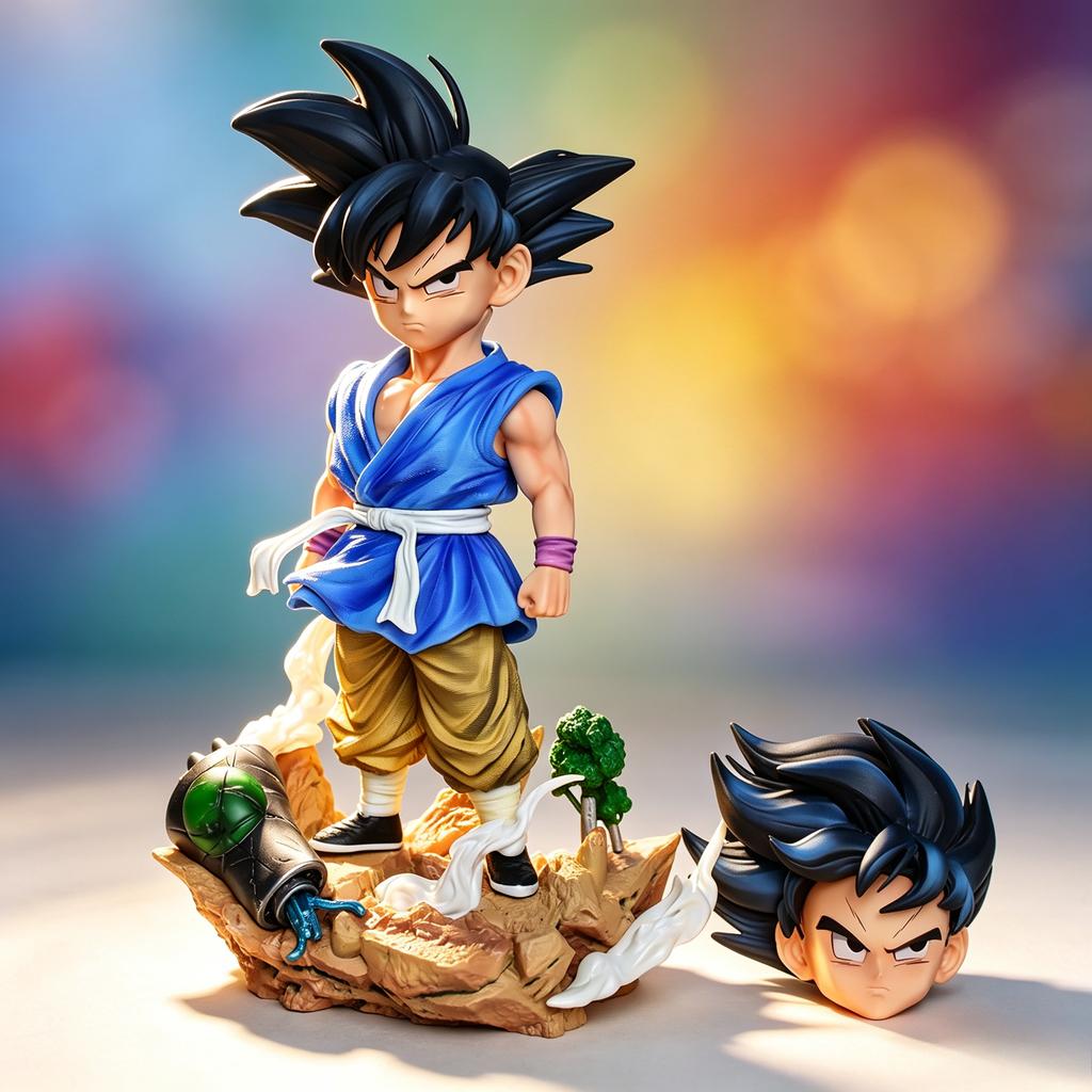 Anime Dragon Ball Z Figure Goku Action Figures Pvc Statue Desktop Ornamen Collection Model Toys Gifts 26cm/10.2in