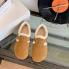 Snow boots women's new winter velvet thickened warm cotton shoes soft sole non-slip warm child