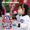 5PCS 10mL Bubble Liquid Bubble Concentrated Solution for Bubble Machine Bubble Refill