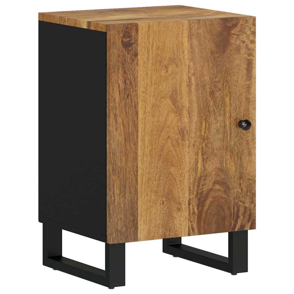 Bathroom Cabinet 38x33x58 Cm Solid Mango Wood