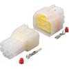 1 Set 6 Pin Furukawa Waterproof Electrical Connector Automotive Cable Male Female Plug FW-C-6M-B FW-C-6F-B DJ7061Y-2.3-21 (Color : Follow Me