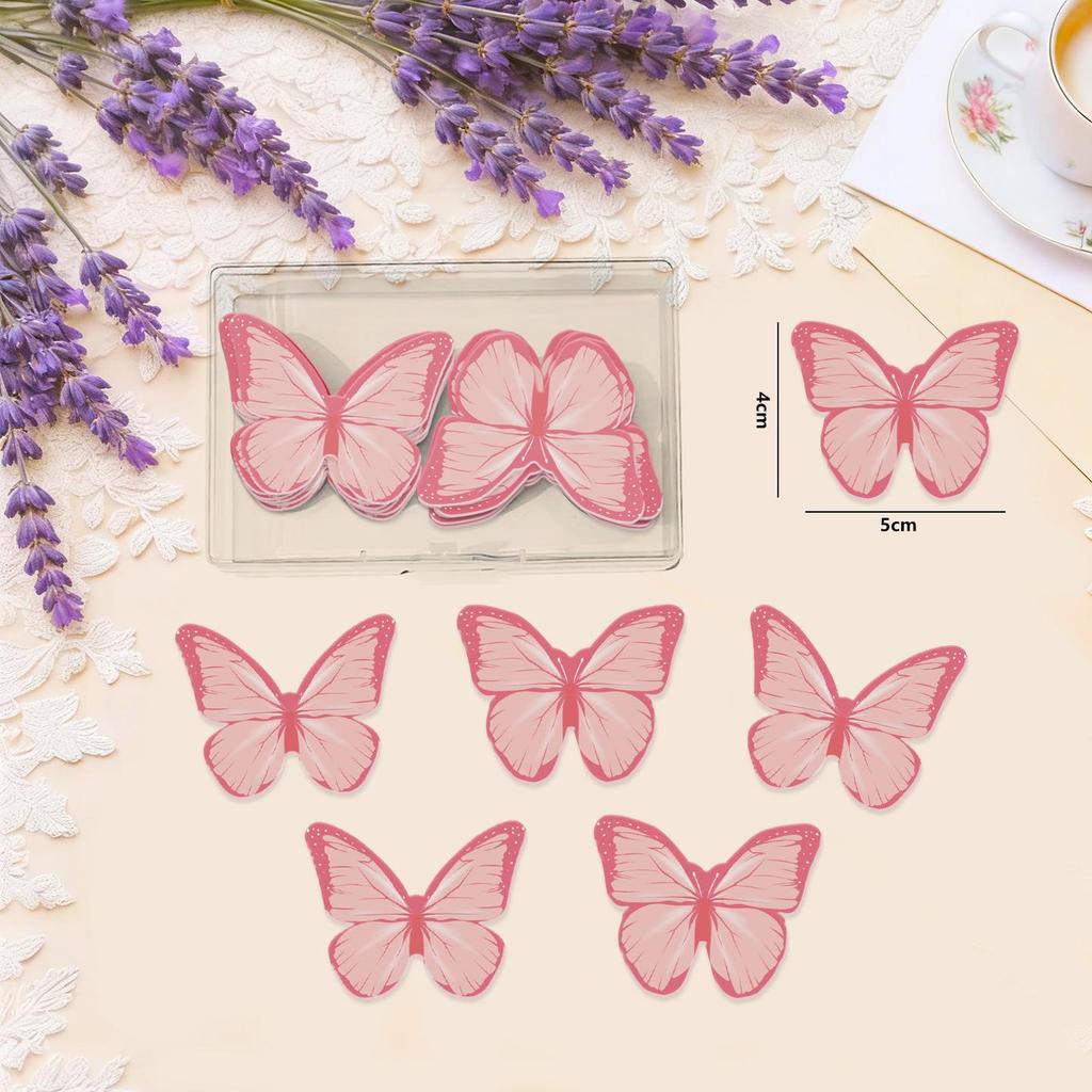 Edible Wafer Paper Butterfly Decoration for Desserts and Cold Dishes
