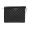[Gebraucht] Pochette Voyage MM 'Schwarzes Damier Graphite Canvas' - Sehr Gut #DVUU8D