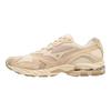 Mizuno Tênis Unissex Wave Rider 10 Meditações no Deserto Creme-Bege Raiz de Gengibre D1GA220601