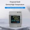 Digital Single Phase Energy Meter Household Electricity Usage Monitor AC40V 300V 100A Power Voltmeter Ammeter Voltage