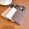 Case For Xiaomi 14/14 Pro Electroplated Lychee Texture Shockproof Full Coverage Soft TPU Edge Protective Cover For Xiaomi 14