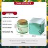 High-End Soy Wax Aromatherapy Candle - Green Cup with Wood Stopper, Smokeless & Fragrant, Perfect for Home, Birthday, Wedding, or Party Favors.