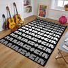 1pc Rammstein2 Design Printed Area Rug Carpet for Bedroom Living Room Home Decor Rugs Mat Non Slip Mat Rug for Bedside