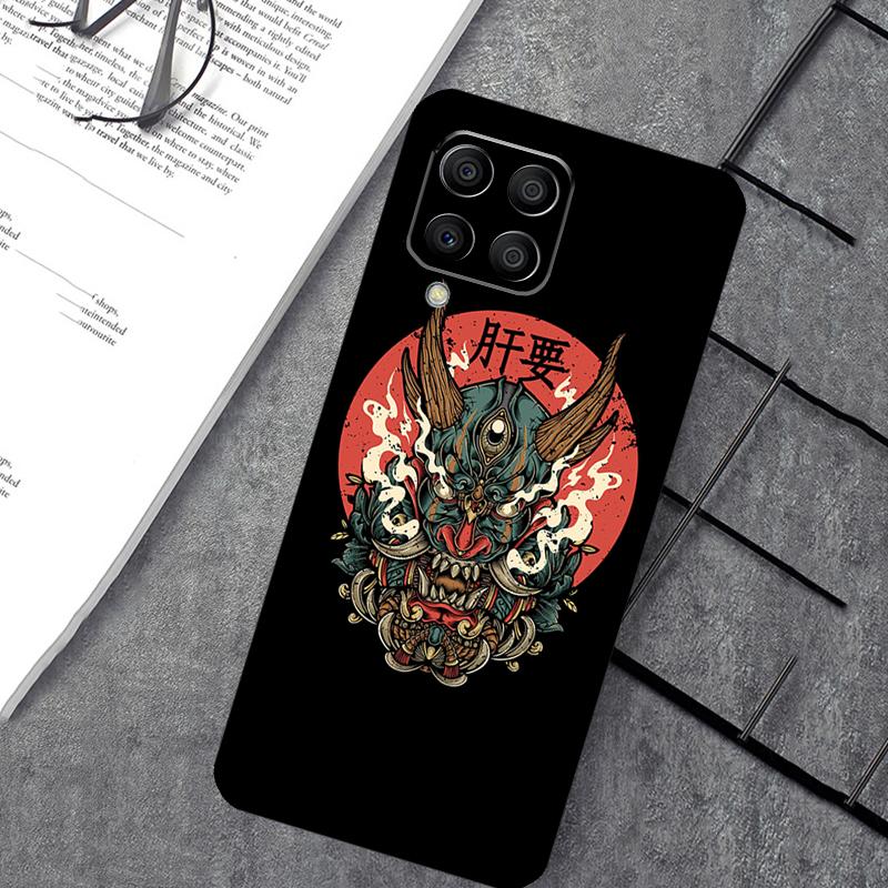 

Japanese Samurai Case For Samsung Galaxy M54 M32 M52 M15 M11 M12 M13 M14 M06 M16 M36 M56 M31 M53 M35 M55 M34 Samsung M53