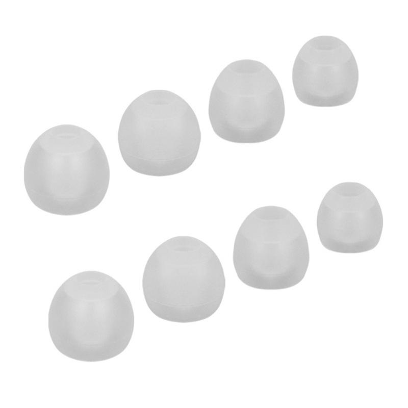 Набор из 4 мягких силиконовых амбушюр для наушников-вкладышей CKM5, обеспечивающих превосходную шумоизоляцию и посадку белый