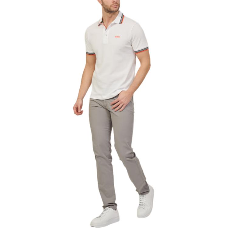 HUGO BOSS Polo Shirt Men's White 50469055-103