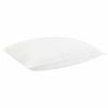 White Bed Linen Set 140 x 200 cm Cotton Bamboo Polyester