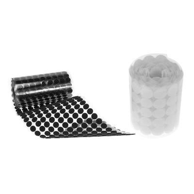 50 Paar runde, doppelseitige Punktaufkleber, starkes, selbstklebendes Befestigungsband