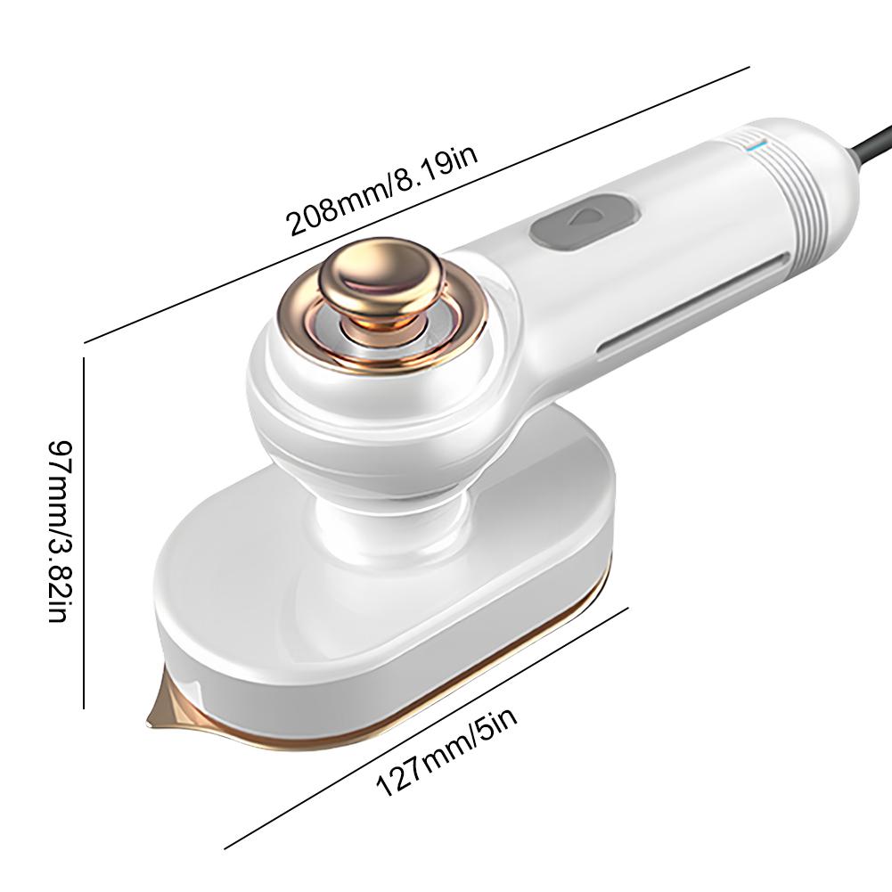 Portable Steamer for Clothes Handheld Garment Steamer Dry and Wet Ironing Machine Fast Heat-Up Travel Steam Iron