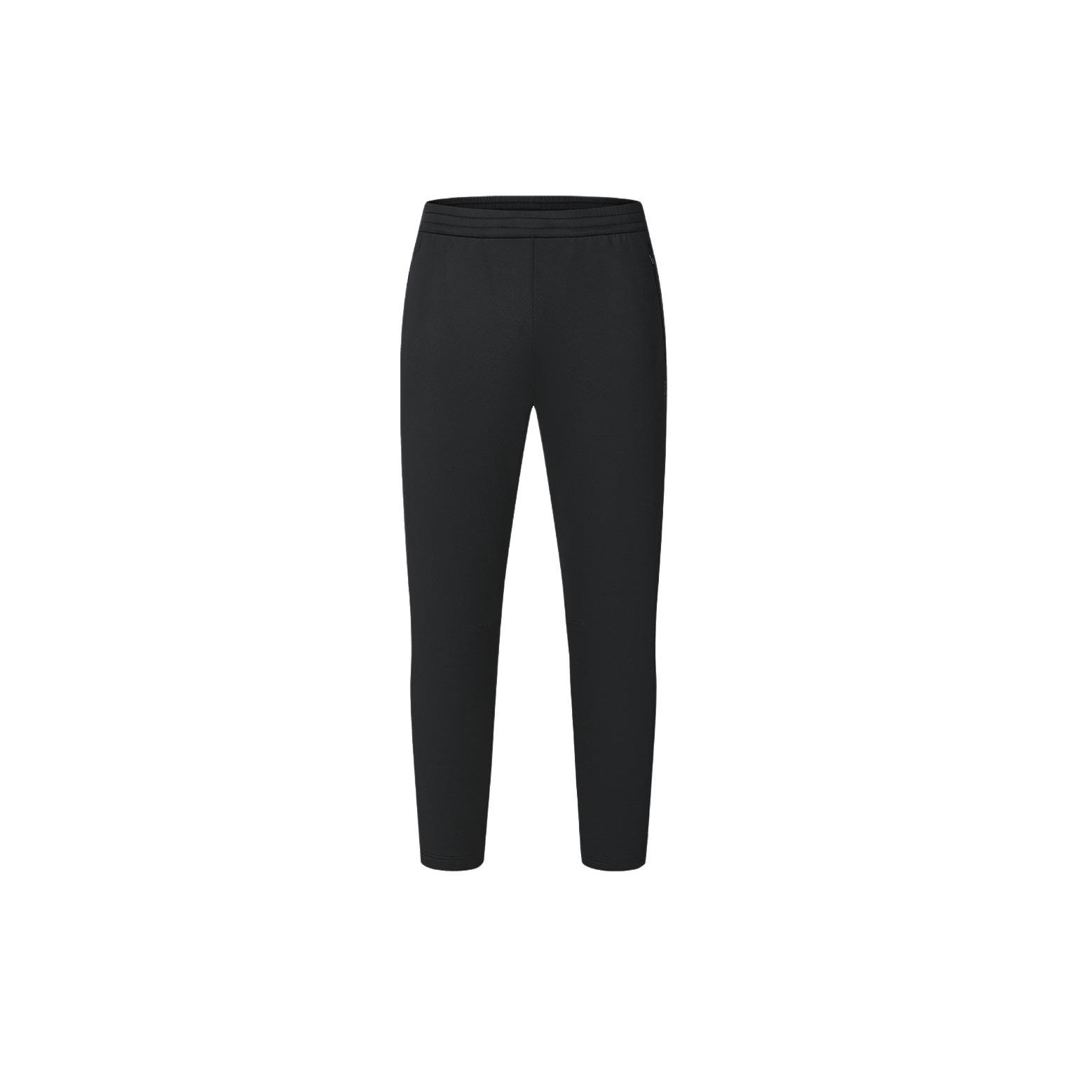 

FILA Solid Color Straight Leg Stretch Knit Sports Pants Men bottoms Deep-Black A11M411606F-BK M