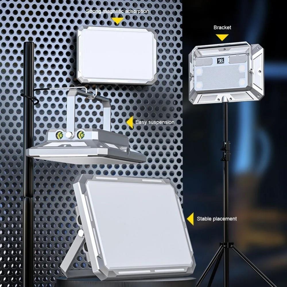 50W LED Camping Light High Power Emergency Lighting Rechargeable Searchlight Night Activities