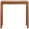 VidaXL Table de bar bois massif d'acacia et finition miel 110x55x106cm 337835