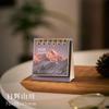 2026 Ins-Style Scenery Desktop Calendar: Minimalist Artistic Small Calendar for Students & Office Decor