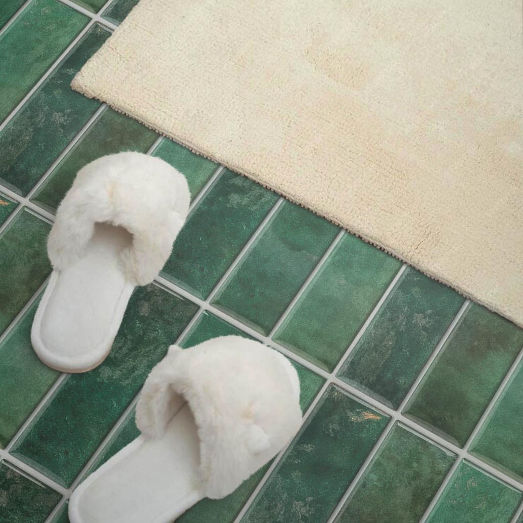Decorative Wall Tiles Self-Adhesive Vinyl Vertical Tiles 4x50x50 cm