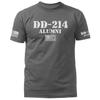 DD214 Alumni Military Patriotic US Flag US Army Veteran Graphic Tshirt Unisex T-Shirt