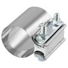 Joiner Sleeve Clamp Pipe Connector Adjustable Exhaust Joiner Sleeve Clamp Muffler Tube Enhanced Car Performance