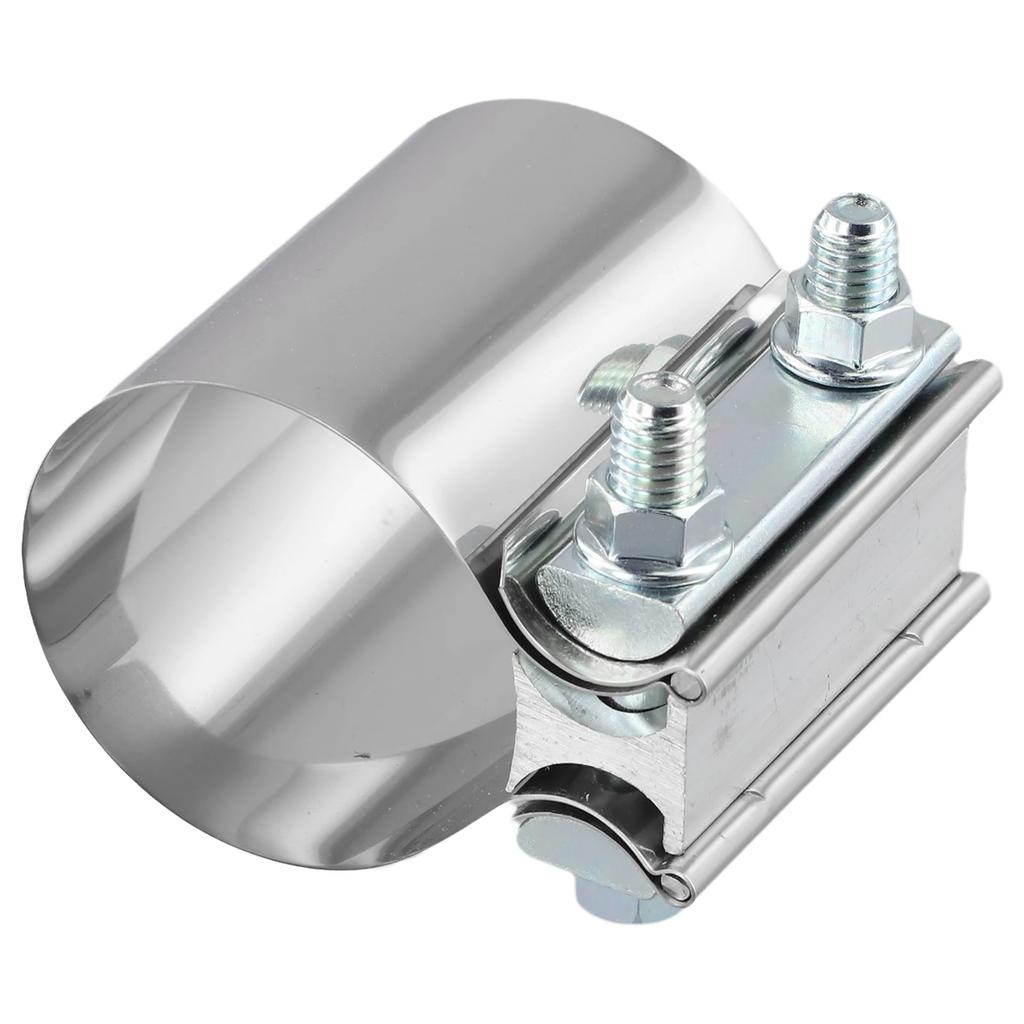 Joiner Sleeve Clamp Pipe Connector Adjustable Exhaust Joiner Sleeve Clamp Muffler Tube Enhanced Car Performance