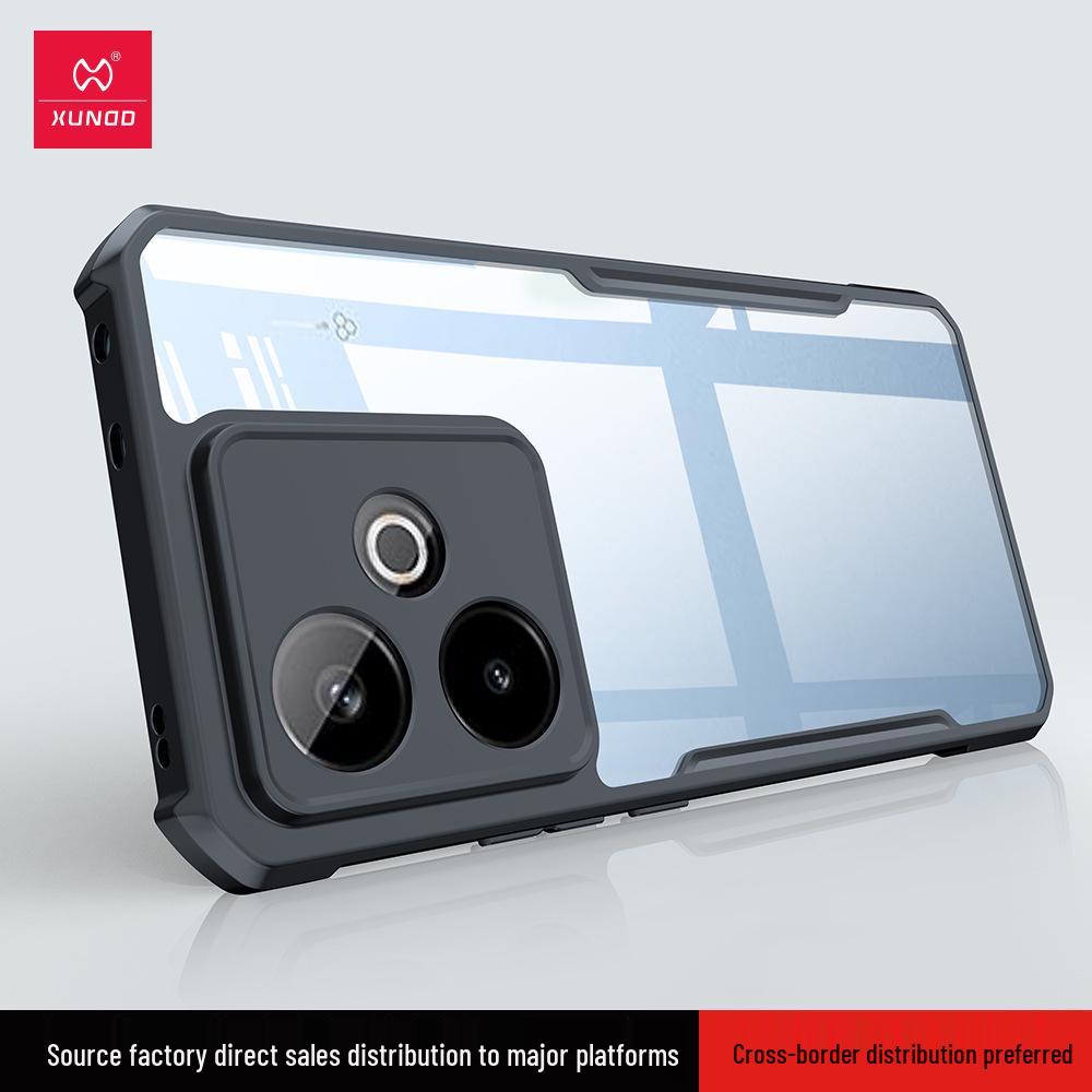 Xundi Realme GT7 Drop-Proof Protective Phone Case - Slim, Hot-Selling, Suitable for Realme GT7T