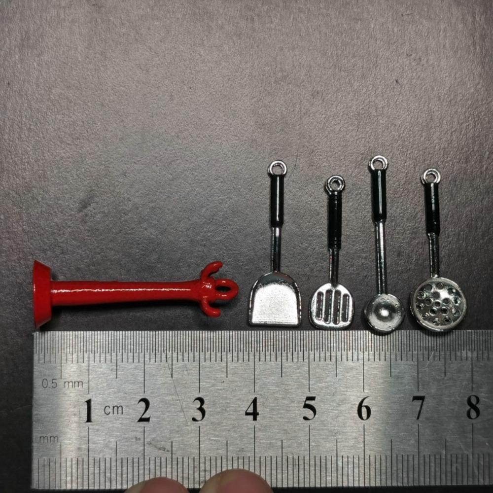 1:12 Scale 1:12 Mini Kitchen Utensils Sets Kettle Mini Kitchen Cooking Kit  Dollhouse Miniatures
